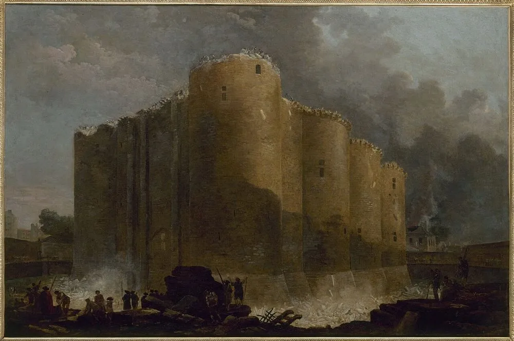 The Bastille in the Early Days of Its Demolition