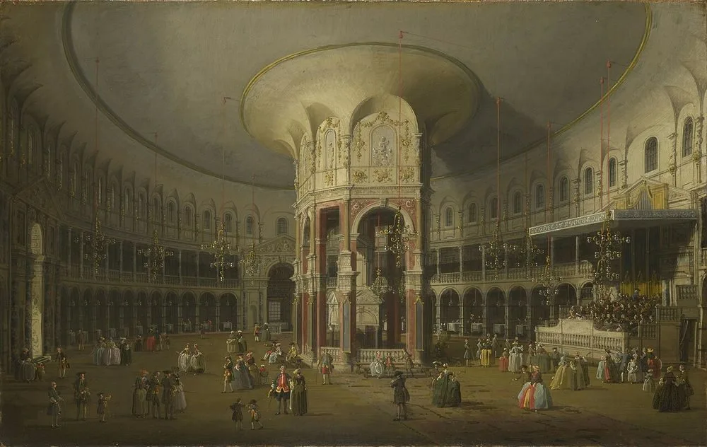 London: Interior of the Rotunda at Ranelagh
