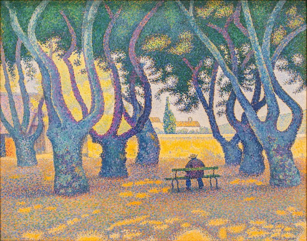 Place des Lices, St. Tropez, Paul Signac
