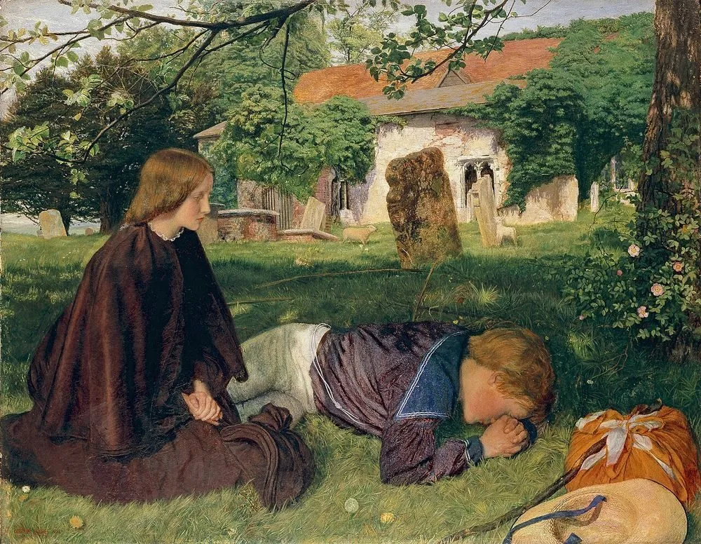 Home from Sea, Arthur Hughes