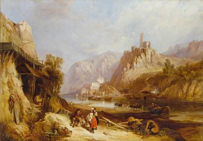 Beilstein on the Moselle, Clarkson Frederick Stanfield