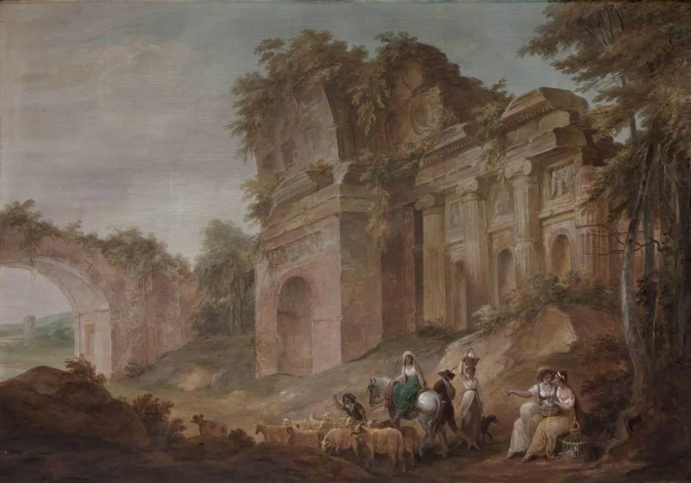 Classical Ruins, William Hamilton