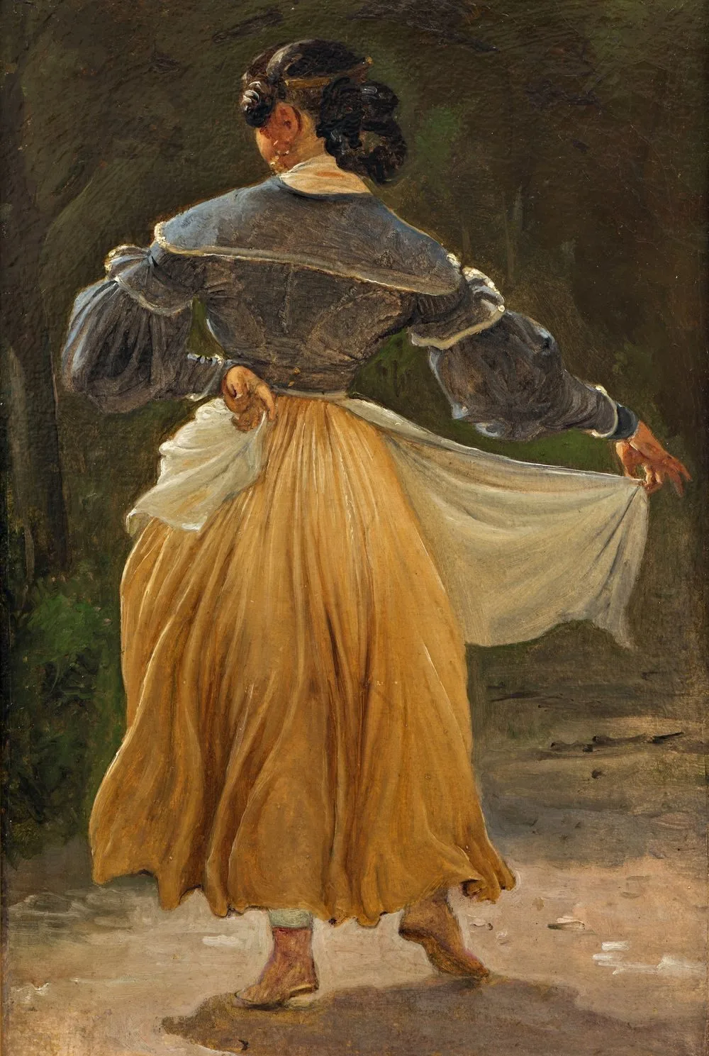 Dancing Roman woman, Wilhelm Marstrand
