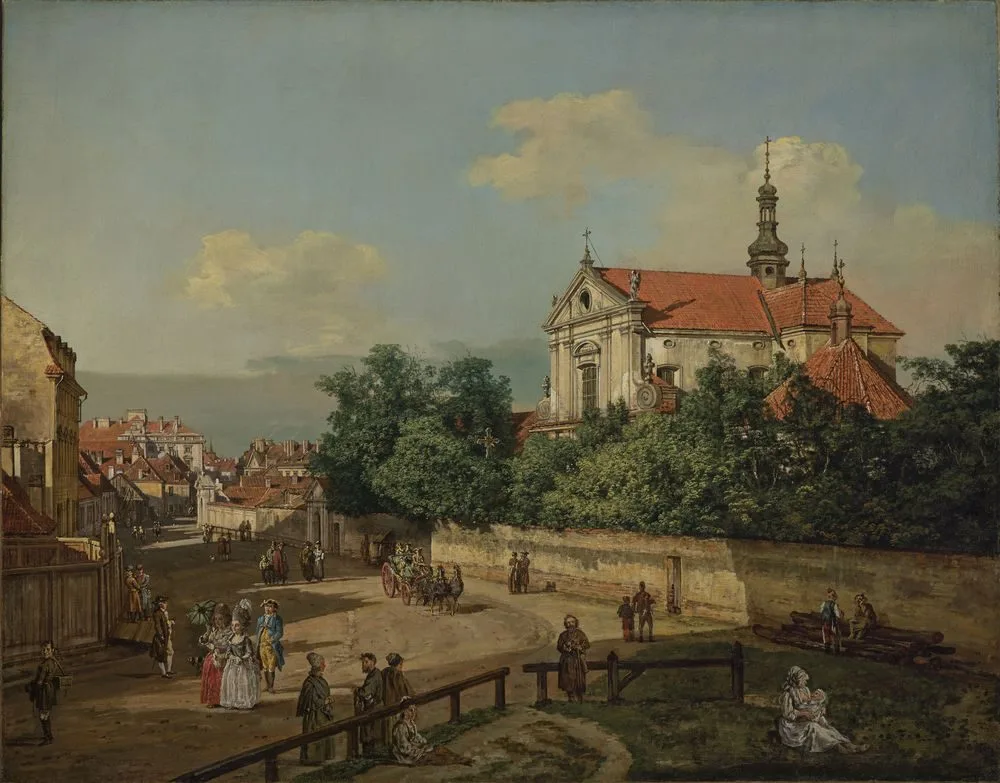 Church of the Reformed Franciscans, Bernardo Bellotto