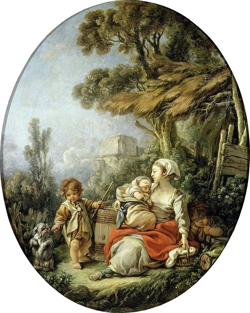L’Heureuse Mère, François Boucher