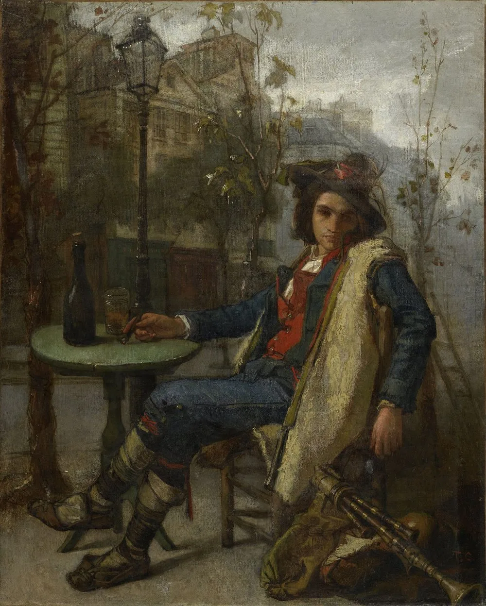Young Italian Street Musician, Thomas Couture