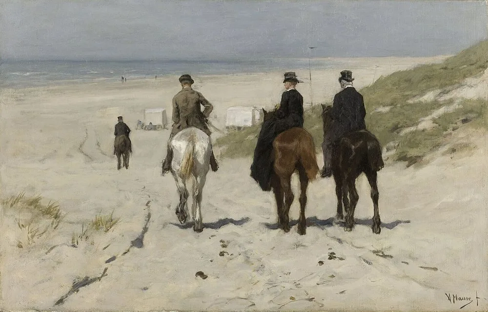 Morning Ride on the Beach, Anton Mauve