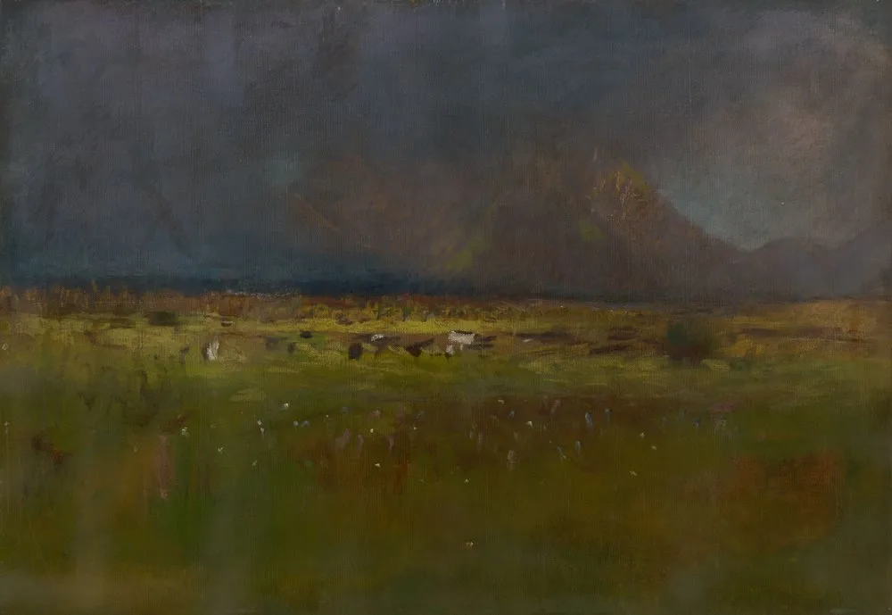 The Tatras before a Storm, László Mednyánszky