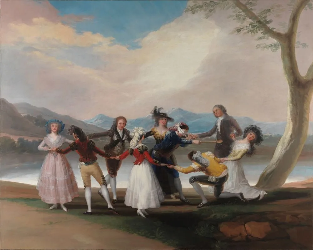 Blind Man’s Bluff, Francisco Goya