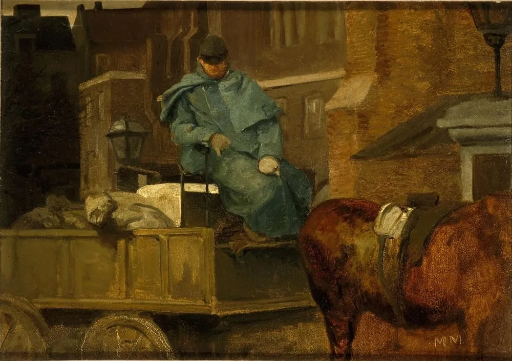 Der Fuhrmann, Matthijs Maris