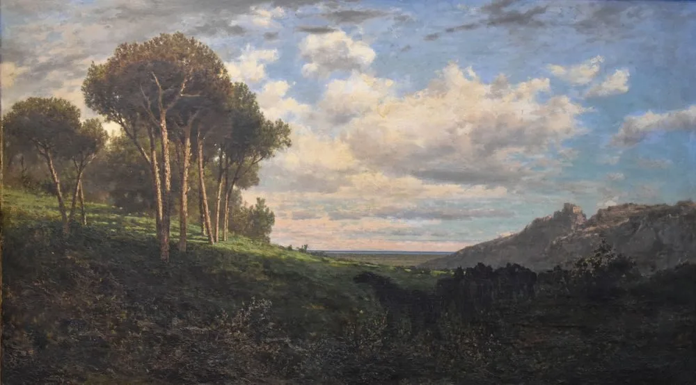 Soleil levant dans les montagnes de la Sabine, Federico Cortese