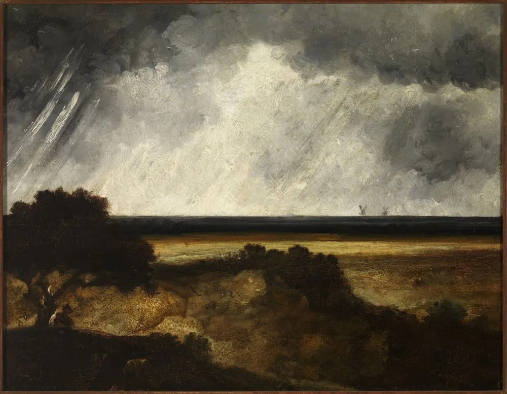 Paysage de plaine après l’orage, Georges Michel