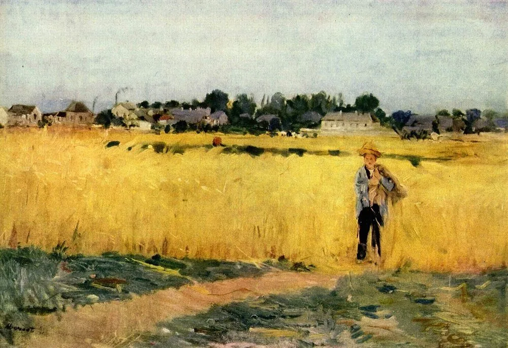 In the wheat, Berthe Morisot