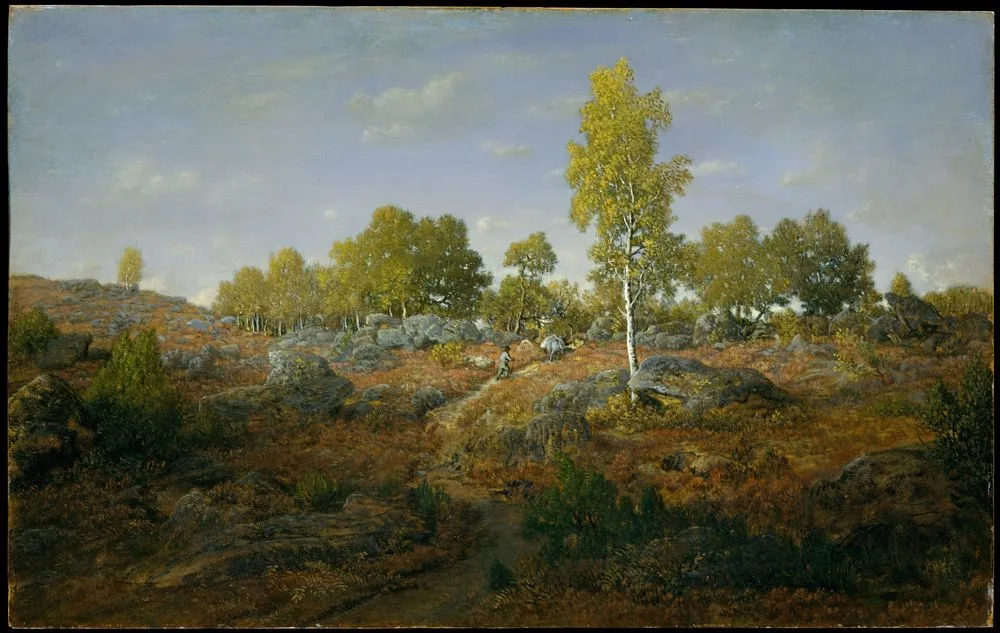 A Path among the Rocks, Théodore Rousseau