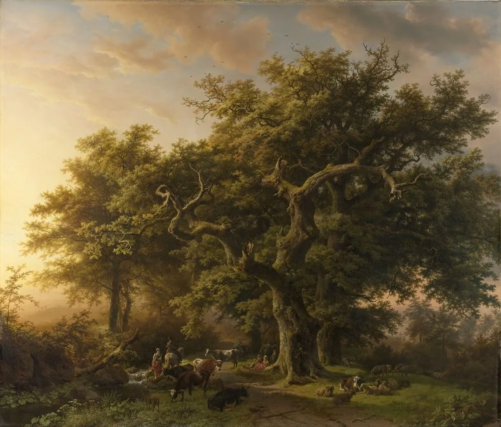 Forest Scene, Barend Cornelis Koekkoek