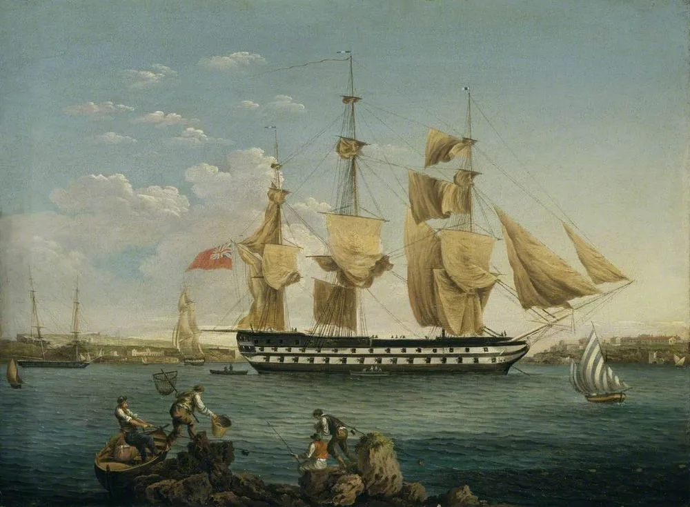 HMS Duncan at Mahon, William Anderson