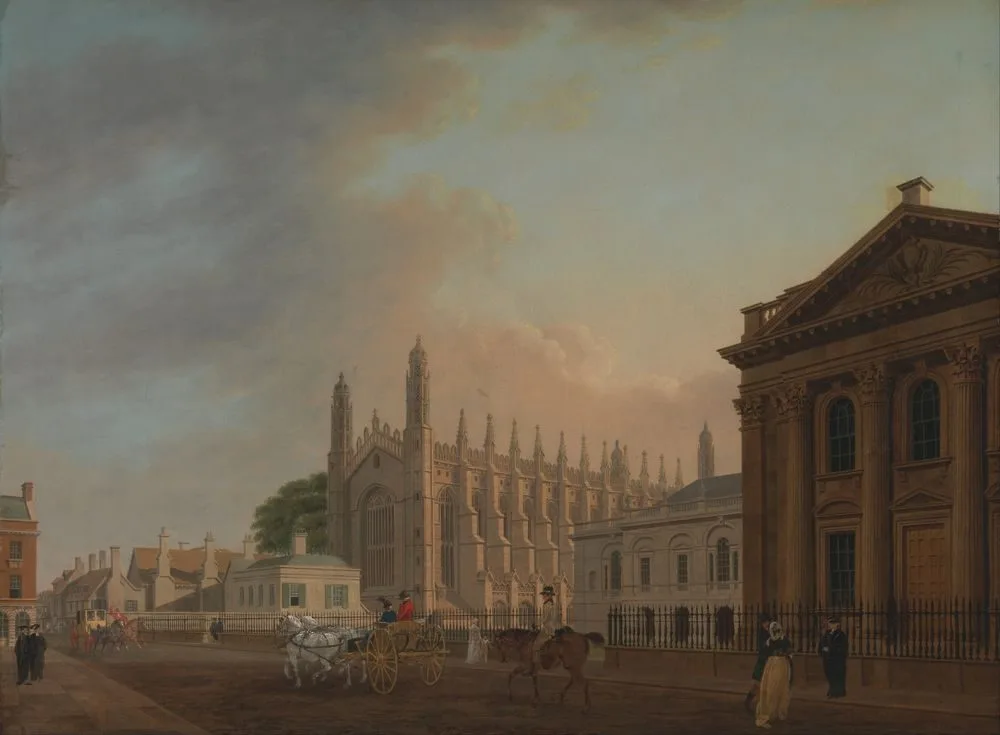 King’s Parade, Cambridge, Thomas Malton