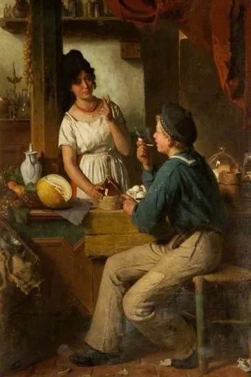 The Bargain, Berthold Woltze