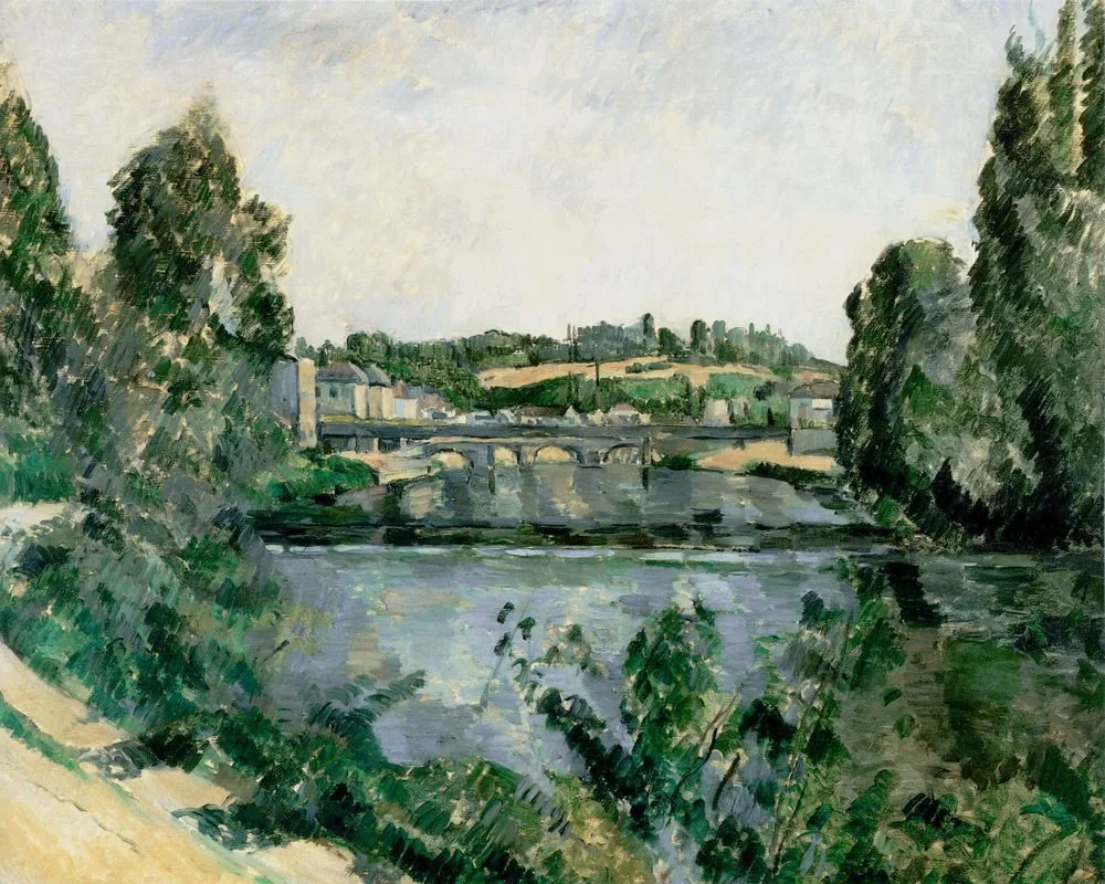 The Bridge and Dam at Pontoise (Le Pont et le déversoir à Pontoise), Paul Cézanne