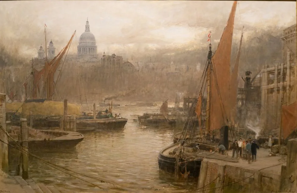 Saint Paul’s from the South, Albert Goodwin