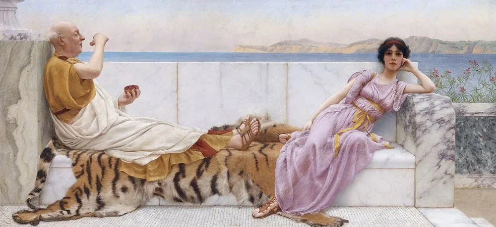 Eighty and eighteen, John William Godward