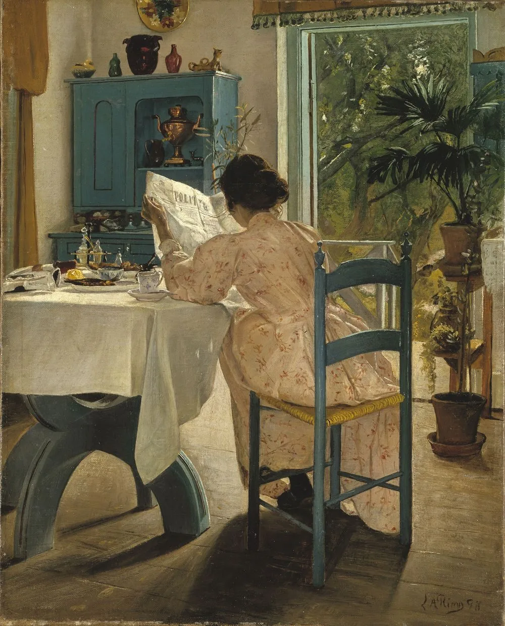 At Breakfast, Laurits Andersen Ring