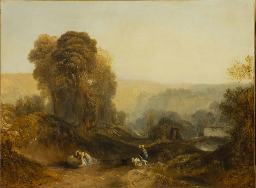 Scène dans le Derbyshire, J. M. W. Turner