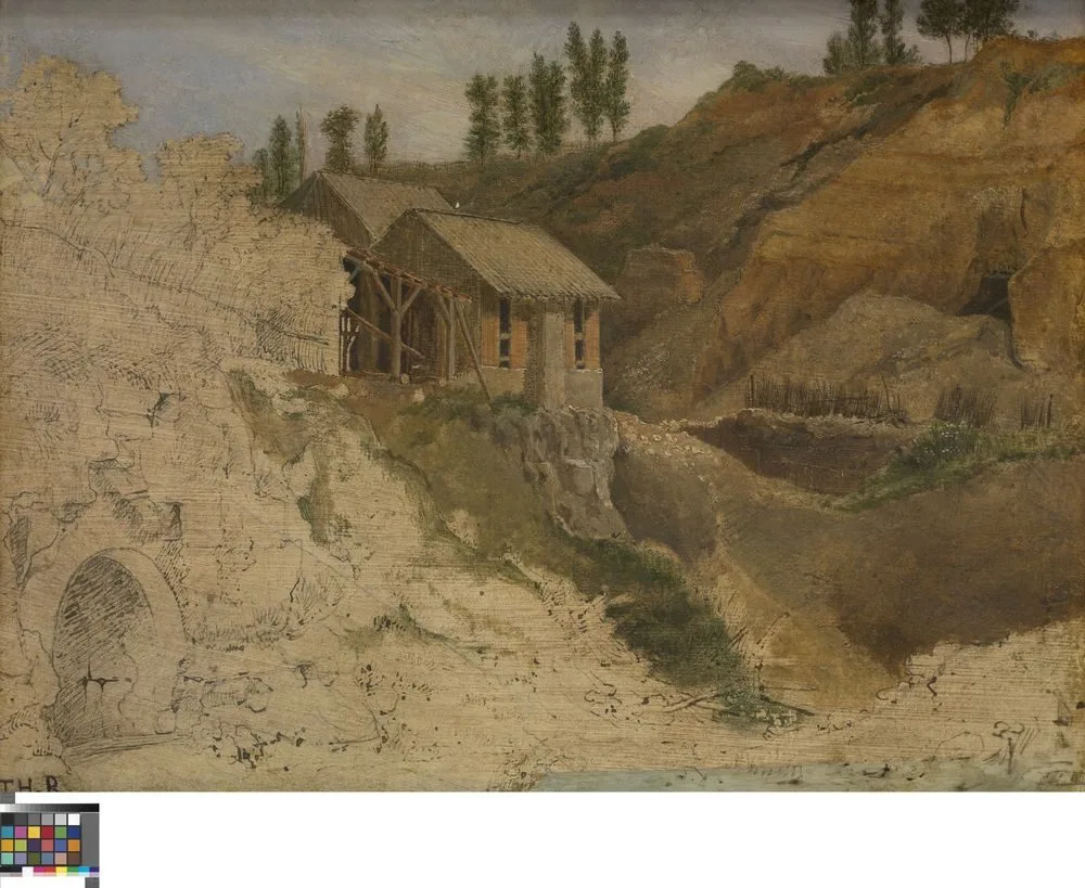 A_Quarry, Théodore Rousseau
