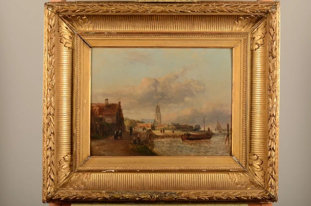 Stadsgezicht, Anthonie Waldorp