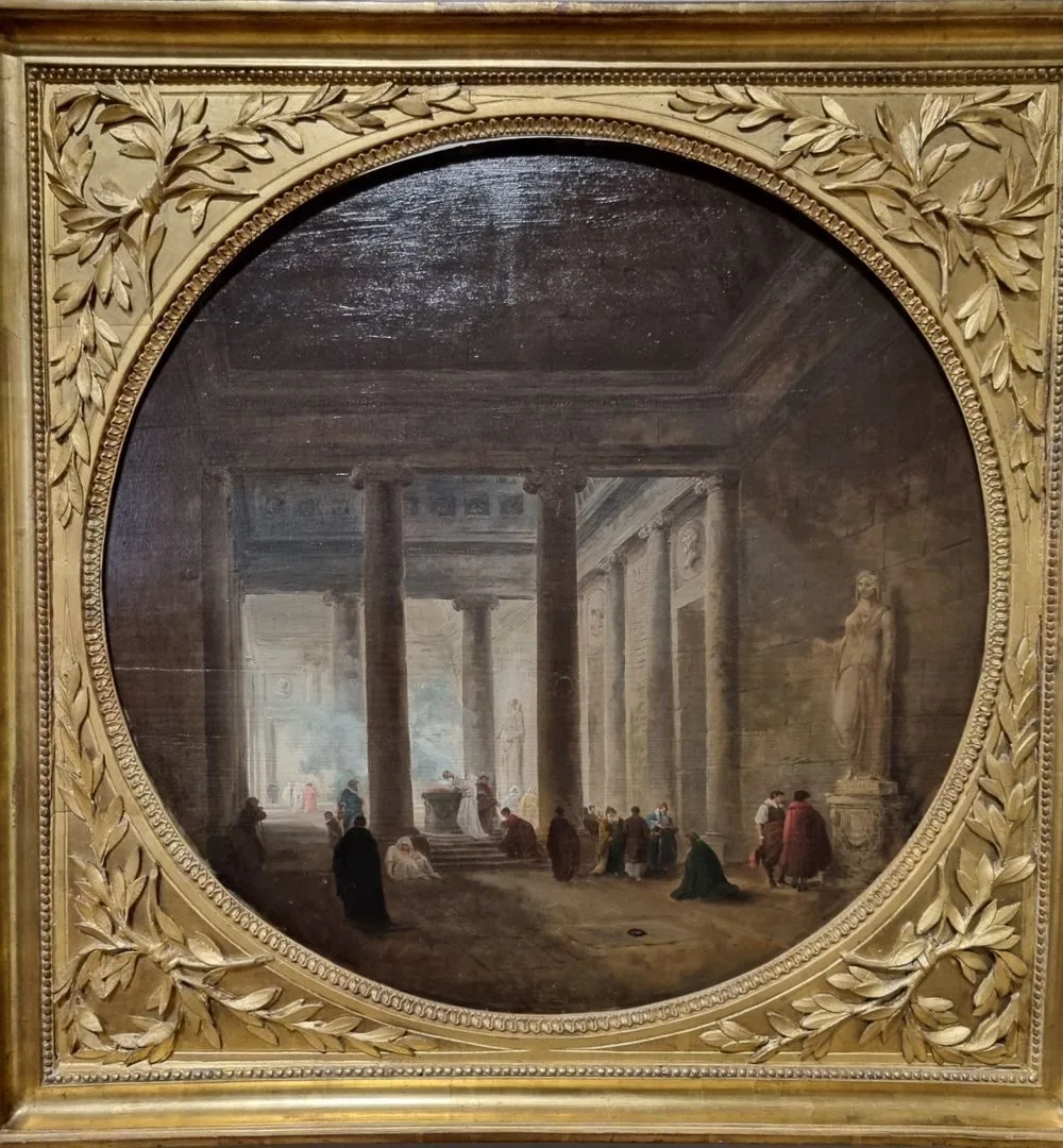 Inside an Ancient Temple