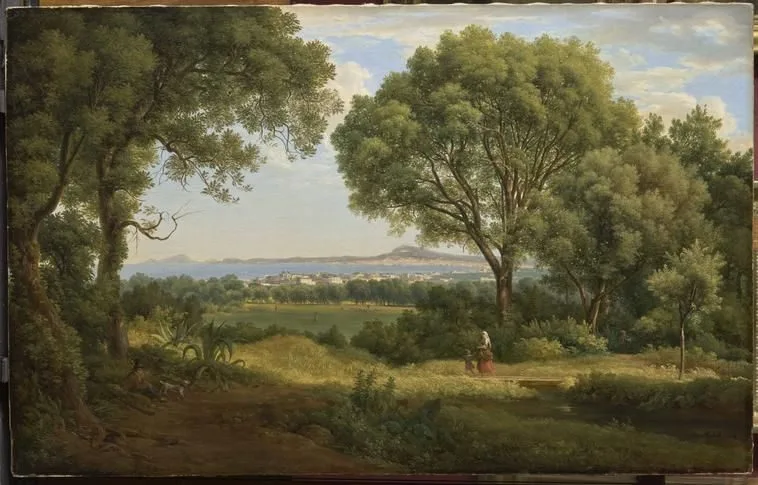 Portici, paysage