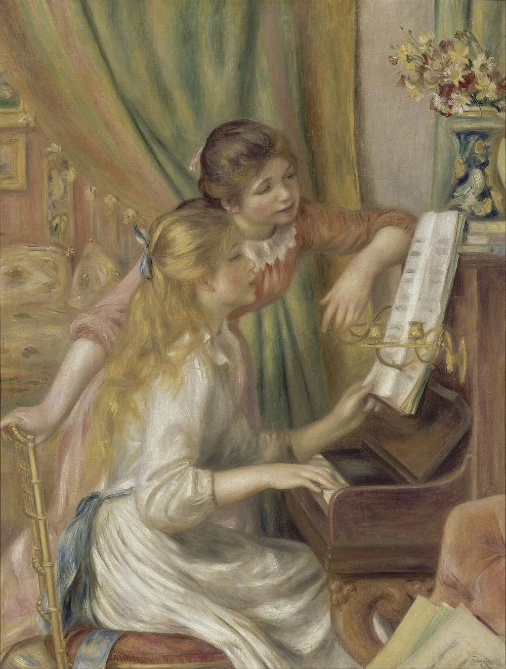 Girls at the Piano