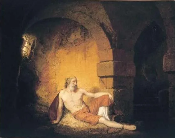 The Captive, Joseph Wright of Derby