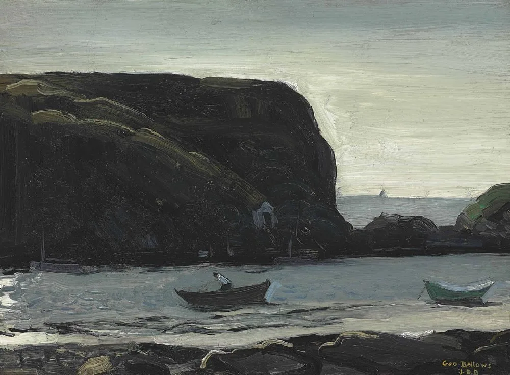 Harbor of Monhegan, Fish Boats