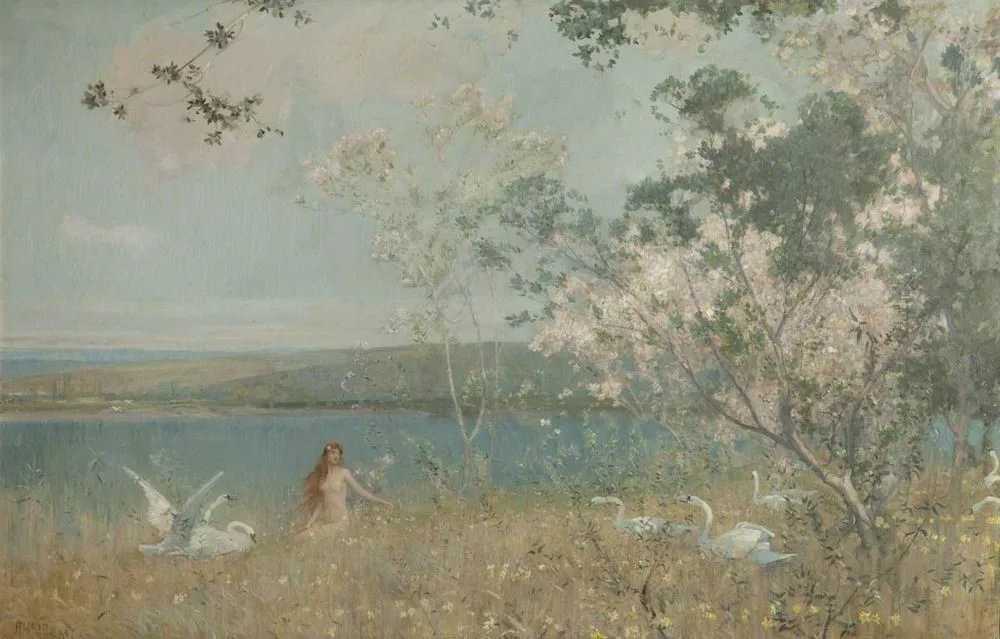 An Idyll of Spring, Alfred East