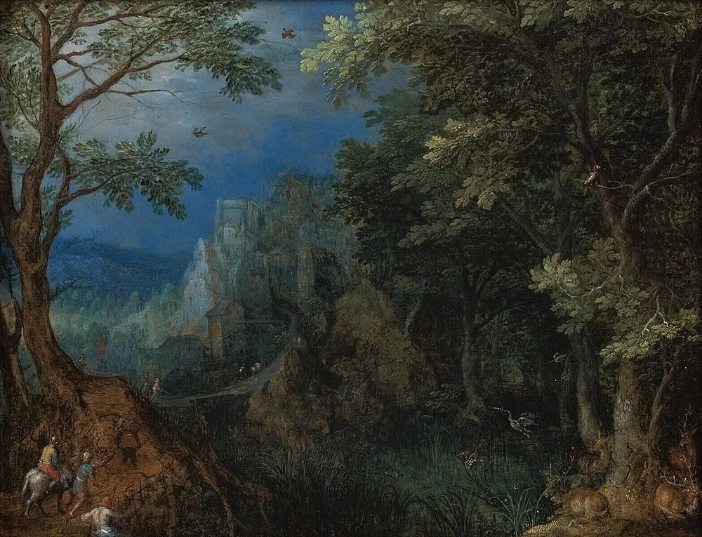 Mountainous Landscape, Gillis van Coninxloo