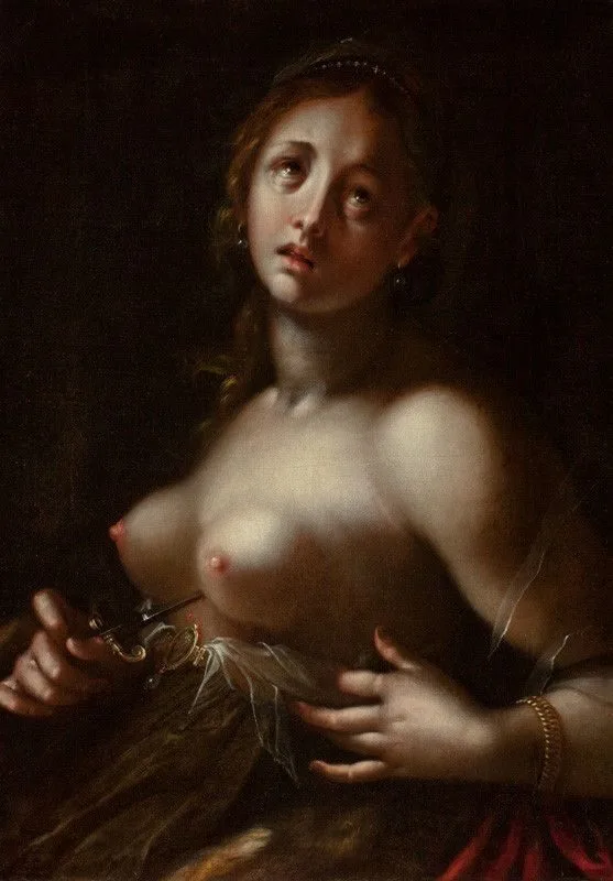 The Suicide of Lucretia, Hans von Aachen