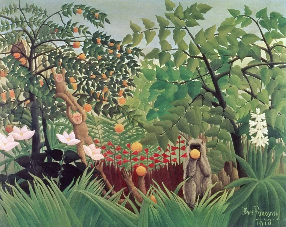 Exotic Landscape, Henri Rousseau
