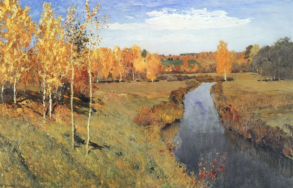Golden Autumn, Isaac Levitan