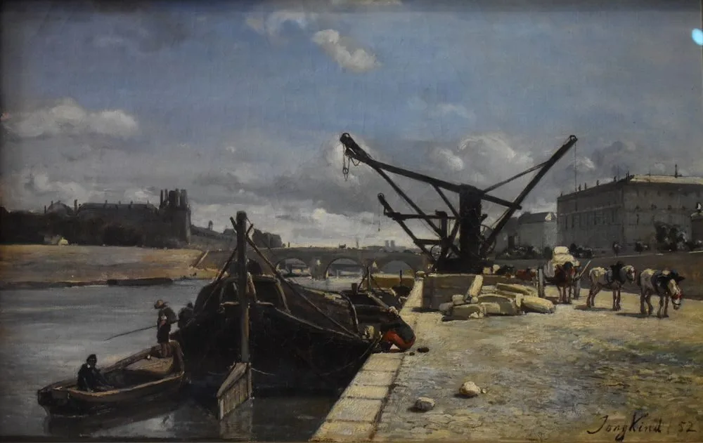 Vue du Quai d’Orsay, Johan Jongkind