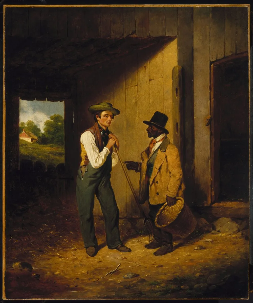 All Talk and No Work, Francis William Edmonds