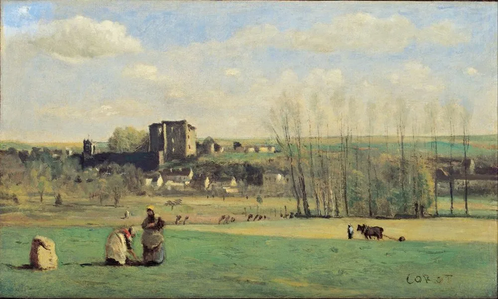 Landscape of La Ferté-Milon, Jean-Baptiste Camille Corot
