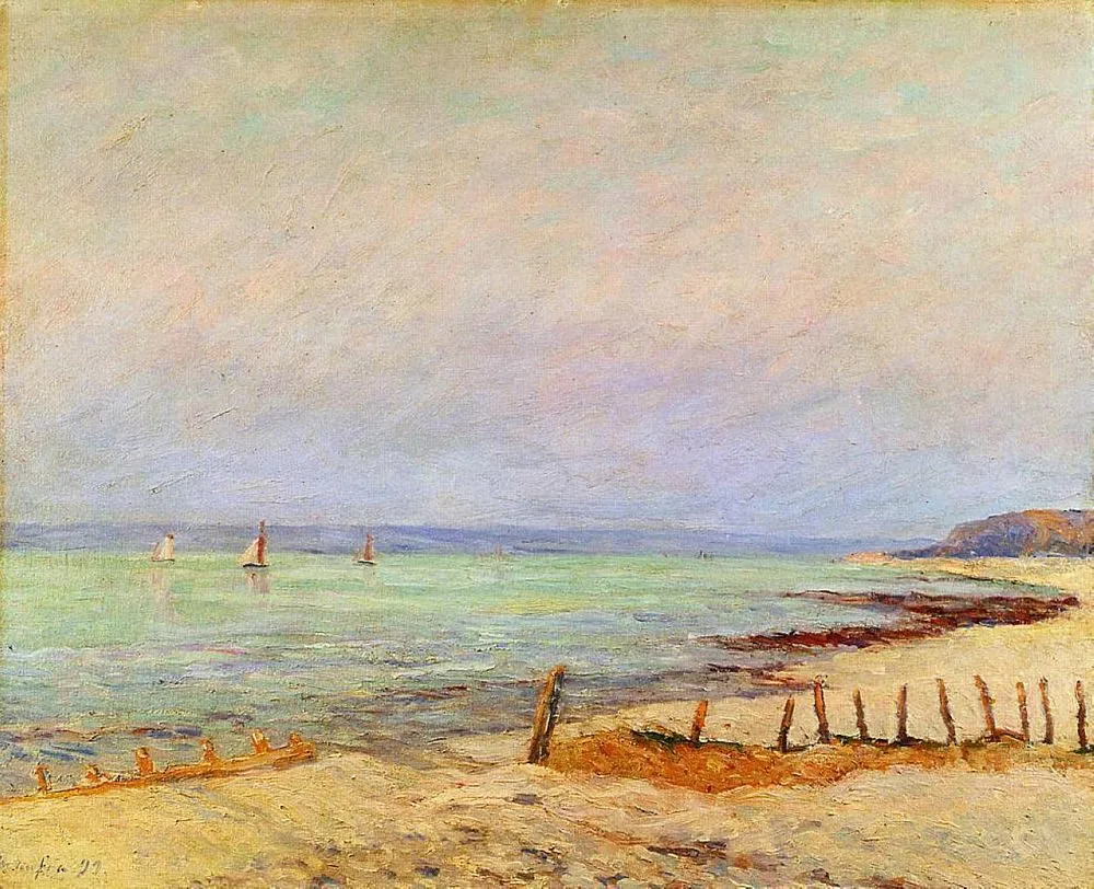 Voiliers en baie de Seine, Maxime Maufra
