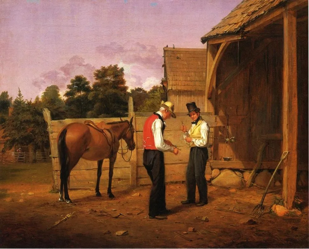 Bargaining for a Horse (Farmers Bargaining), William Sidney Mount