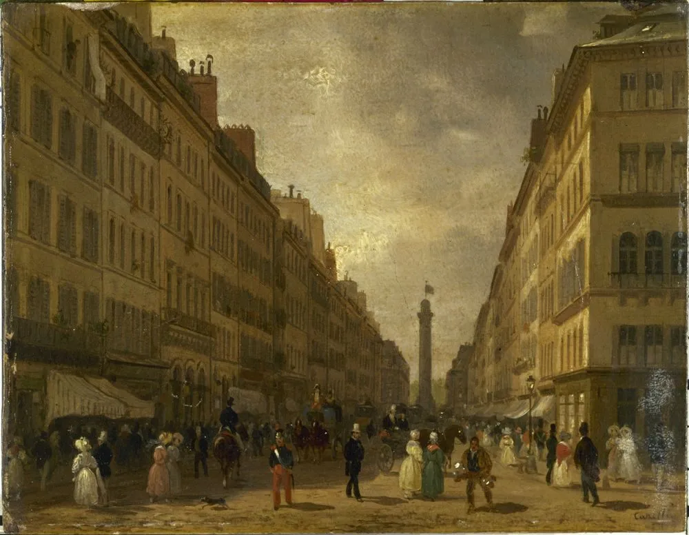 La rue de la Paix, Giuseppe Canella