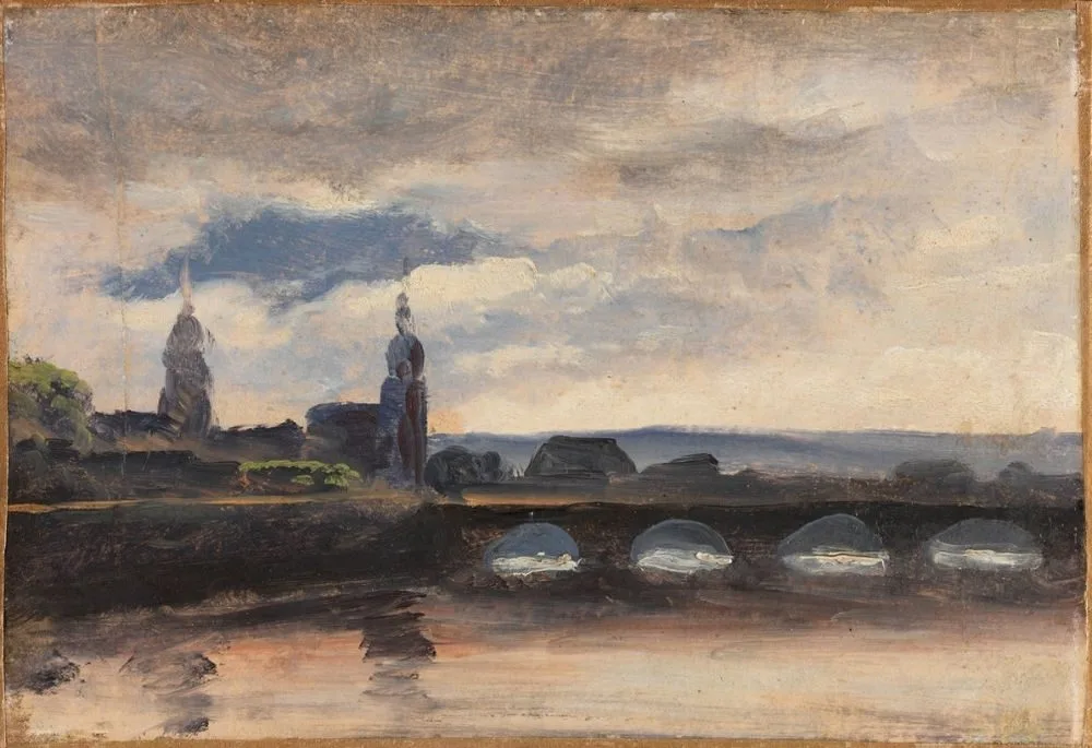 The Augustusbrücke in Dresden, Thomas Fearnley