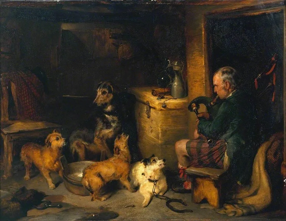 Highland Music, Edwin Landseer