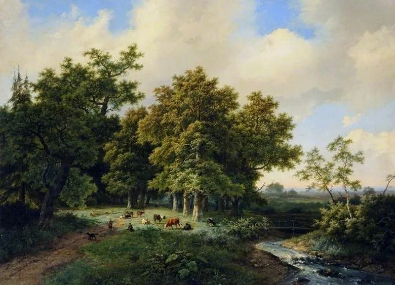 Landscape, Barend Cornelis Koekkoek