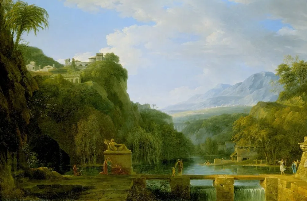 Landscape of Ancient Greece, Pierre-Henri de Valenciennes