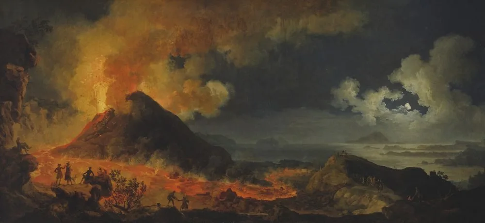 The Eruption of Vesuvius, Pierre-Jacques Volaire